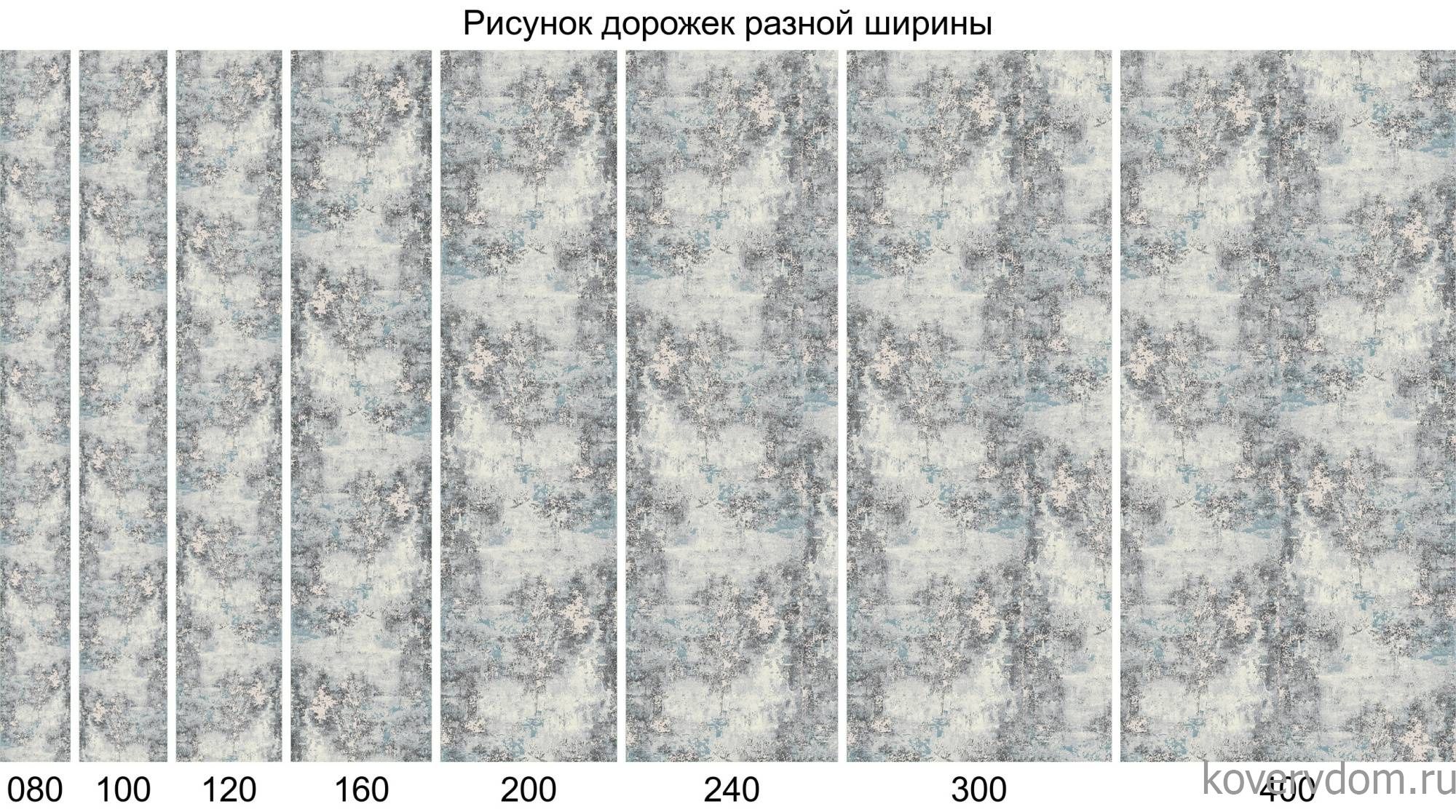 Ковровая Дорожка ATLANTIS D996 GRAY