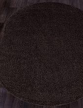 Ковер Шегги коричневый PLATINUM T600 BROWN Овал