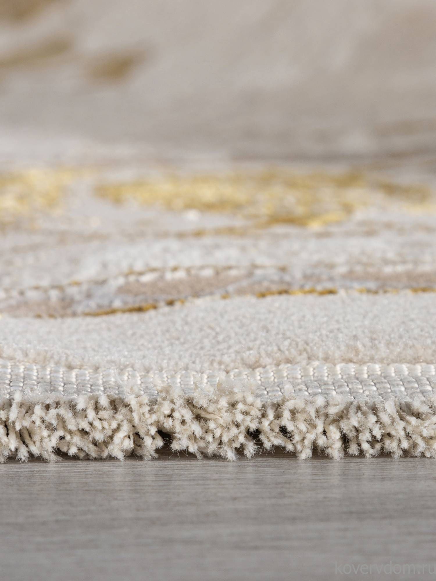 Ковер DELINA A123B CREAM / GOLD FDY Овал