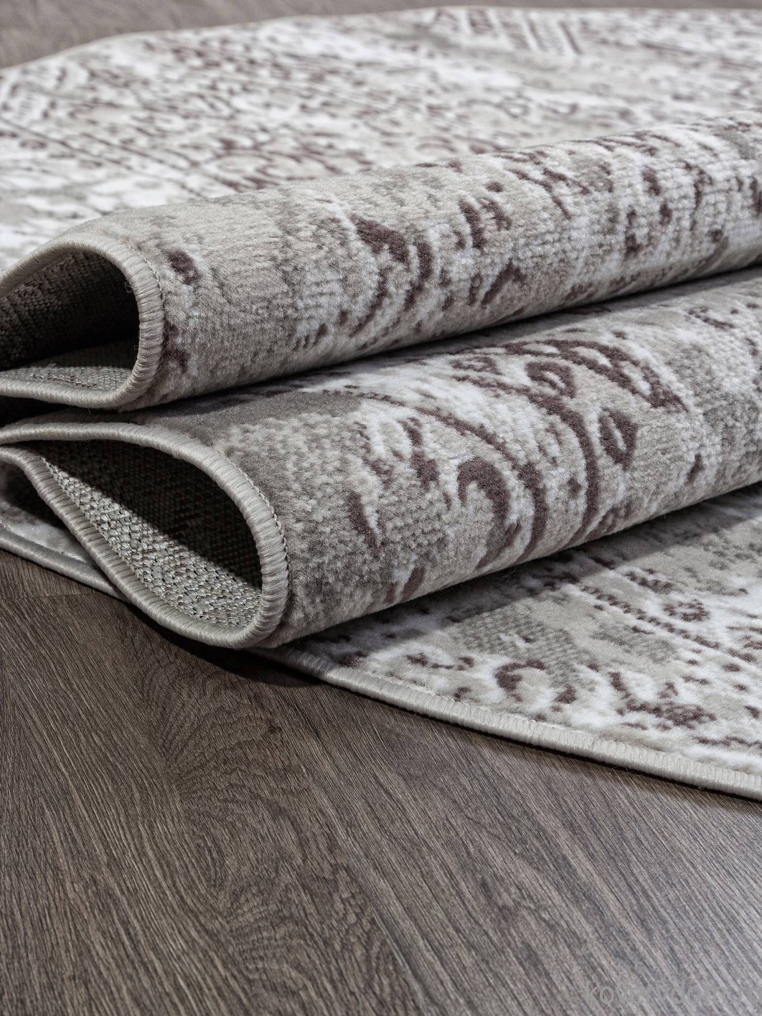 Ковер SILVER F390 GRAY Овал Ковер SILVER F390 GRAY Овал