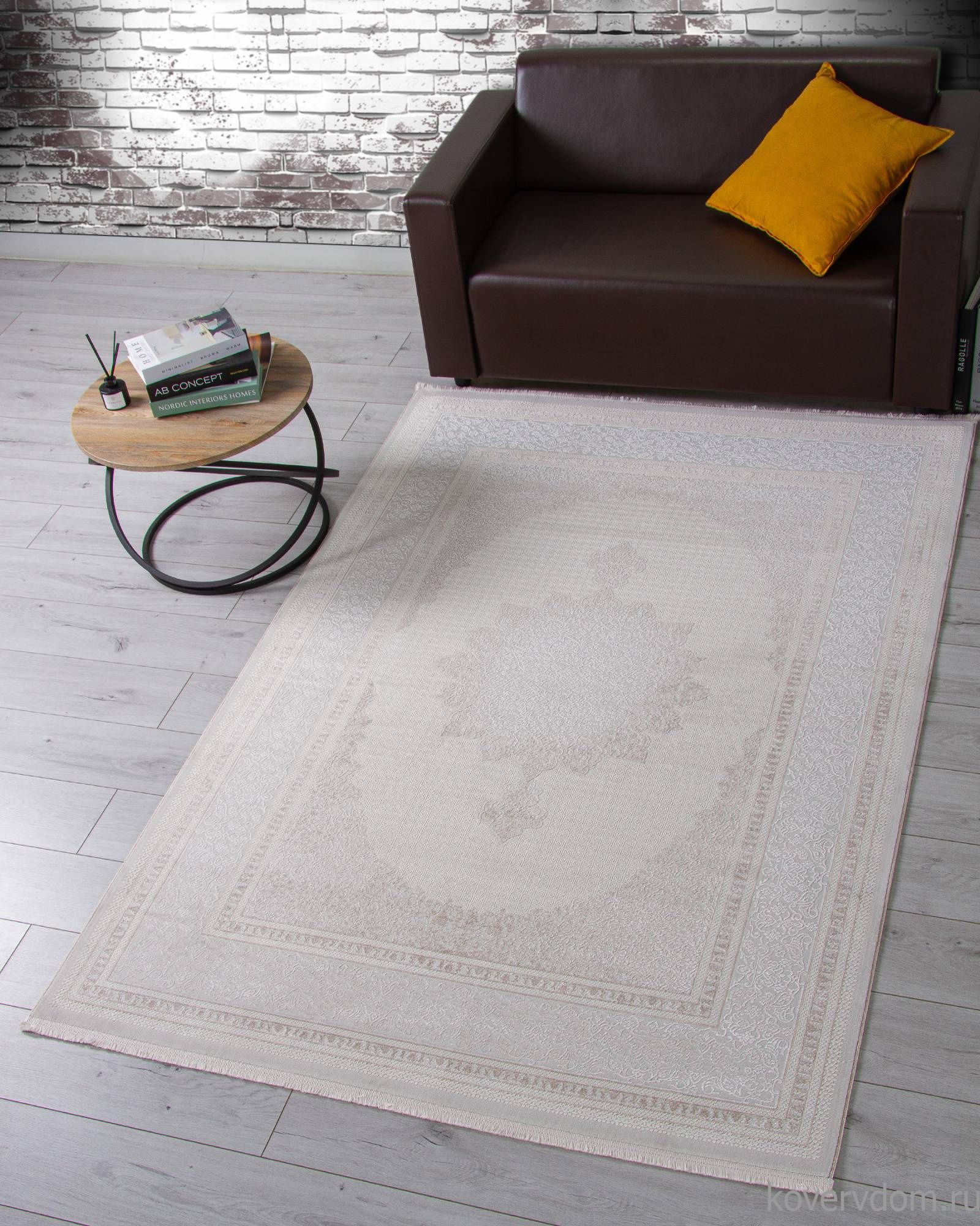 Ковер OASIS OC103A CREAM / CREAM Ковер OASIS OC103A CREAM / CREAM