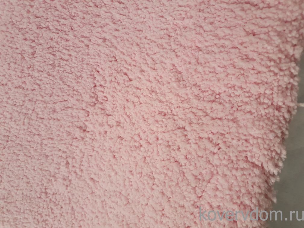 Ковер длинноворсовый Софт Шегги розовый  Ковер длинноворсовый Софт Шегги розовый