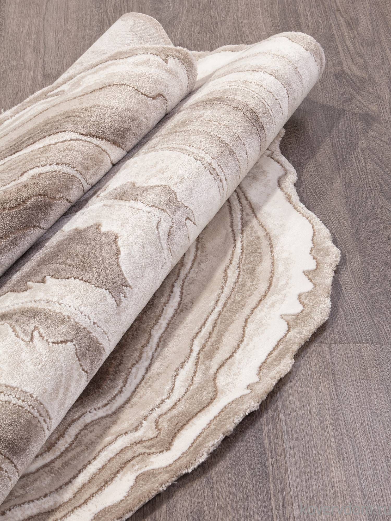 Ковер SAFIR 00847A BROWN / BROWN Круг