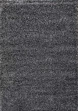 Ковер Шегги черный PLATINUM T600 GRAY-BLACK