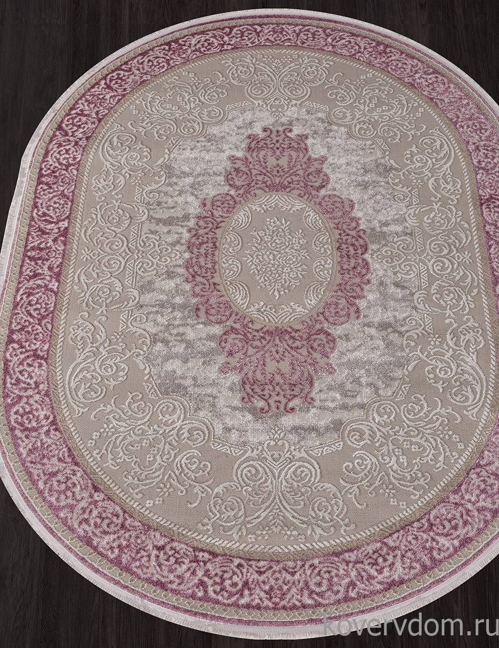 Ковер MOROCCO D764 PINK Овал Ковер MOROCCO D764 PINK Овал