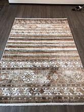 Ковер терракотовый SEATTLE 03885A ACIK GRI / ACIK TERRA