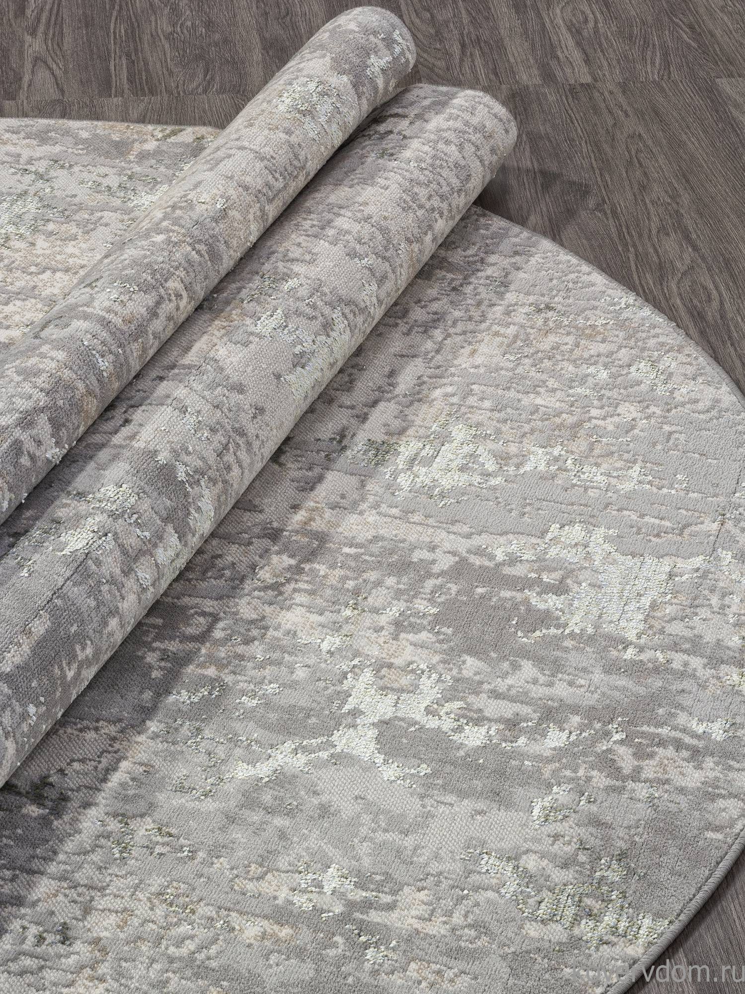 Ковер LIMAN F165 CREAM-BLUE Овал