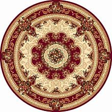 Круглый ковер красный VALENCIA 2 5440 RED Круг