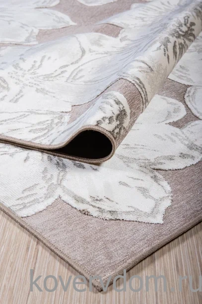 Рельефный ковер из вискозы GENOVA 38376 6525 90 Цветы