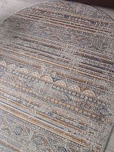 Пушистый ковер ZUMMA F260 ORANGE Овал