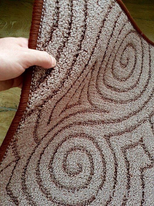 Однотонный ковер-палас ARGO 820 коричневый Однотонный ковер-палас ARGO 820 коричневый