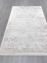 Пушистый круглый ковер EFSAN L252A CREAM SHRINK / VIZON FDY