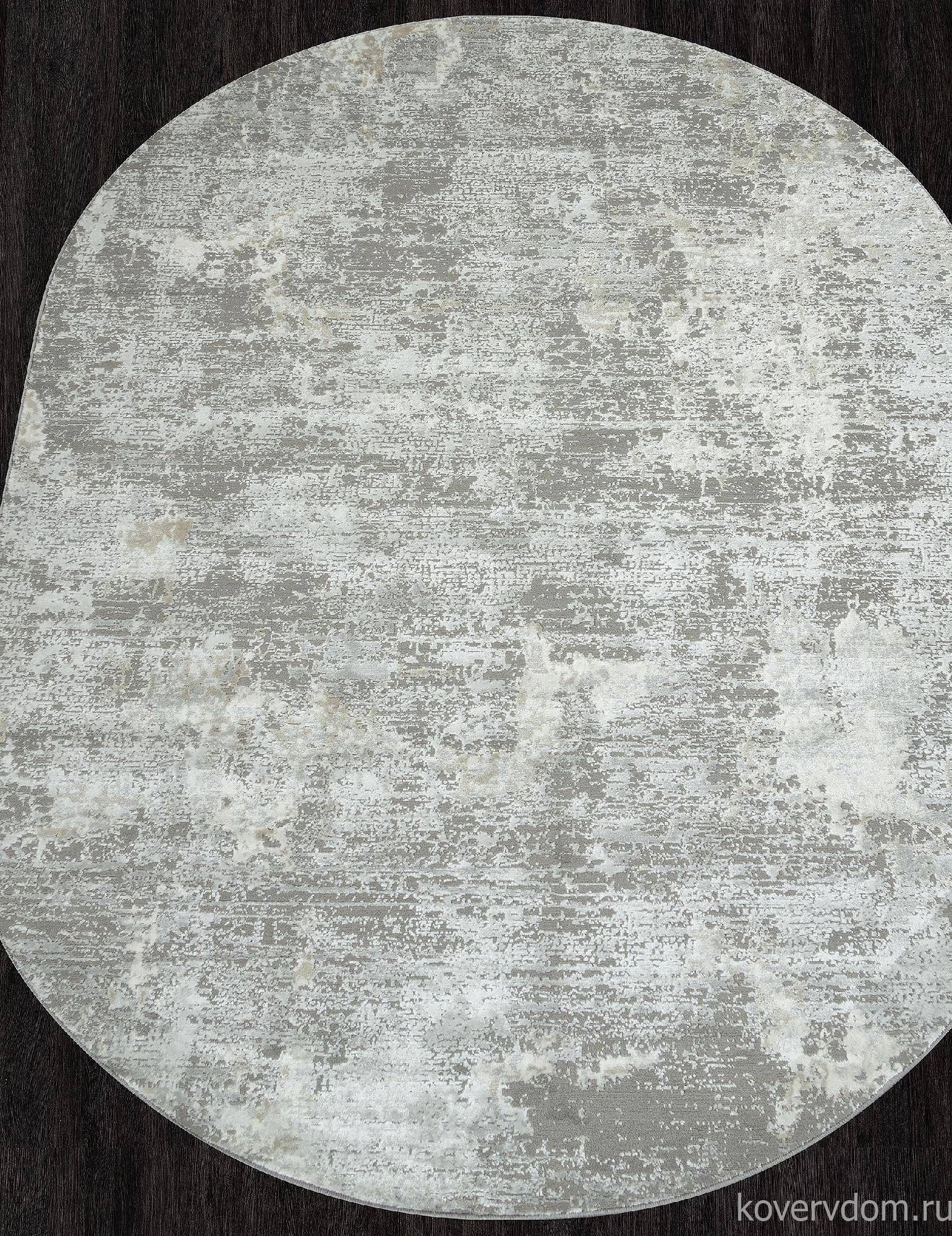 Ковер SIRIUS F197 CREAM-GRAY Овал Ковер SIRIUS F197 CREAM-GRAY Овал