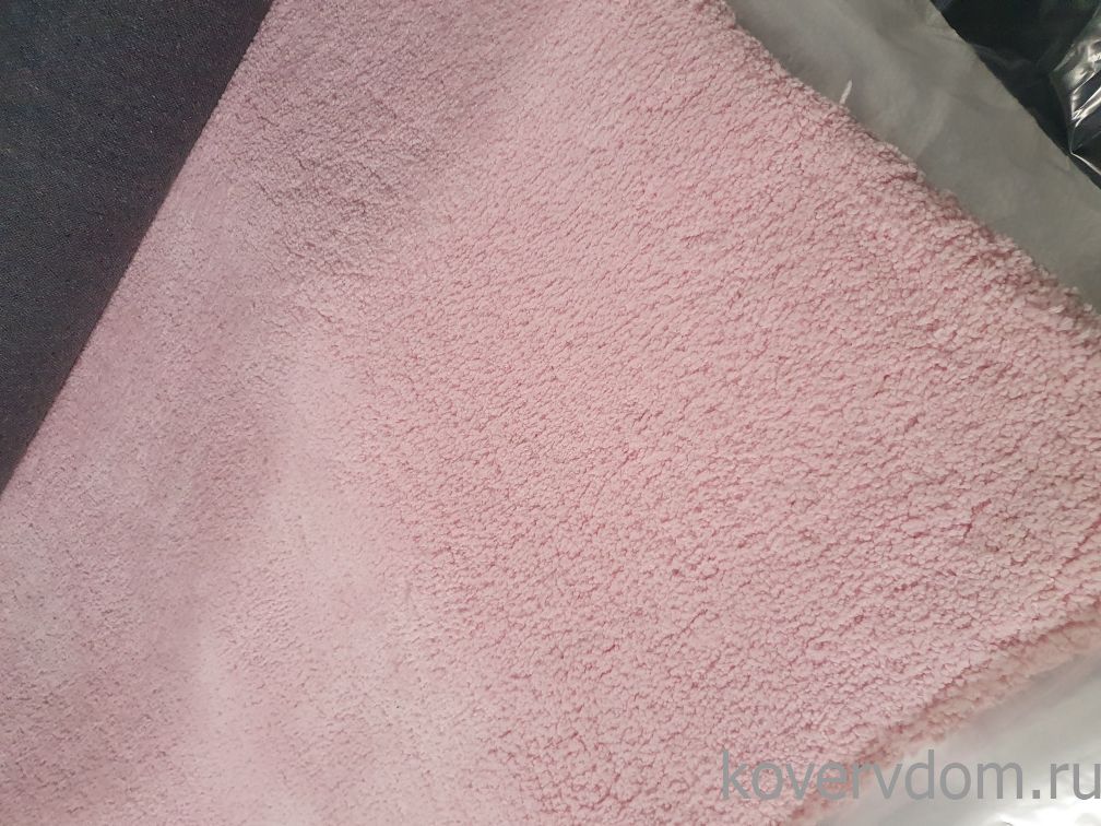 Ковер длинноворсовый Софт Шегги розовый  Ковер длинноворсовый Софт Шегги розовый