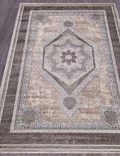 Круглый ковер ARMINA 04037C GREY / BROWN