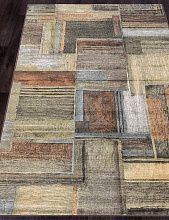 Пушистый круглый ковер MATRIX 989878 7270 V Разноцветный