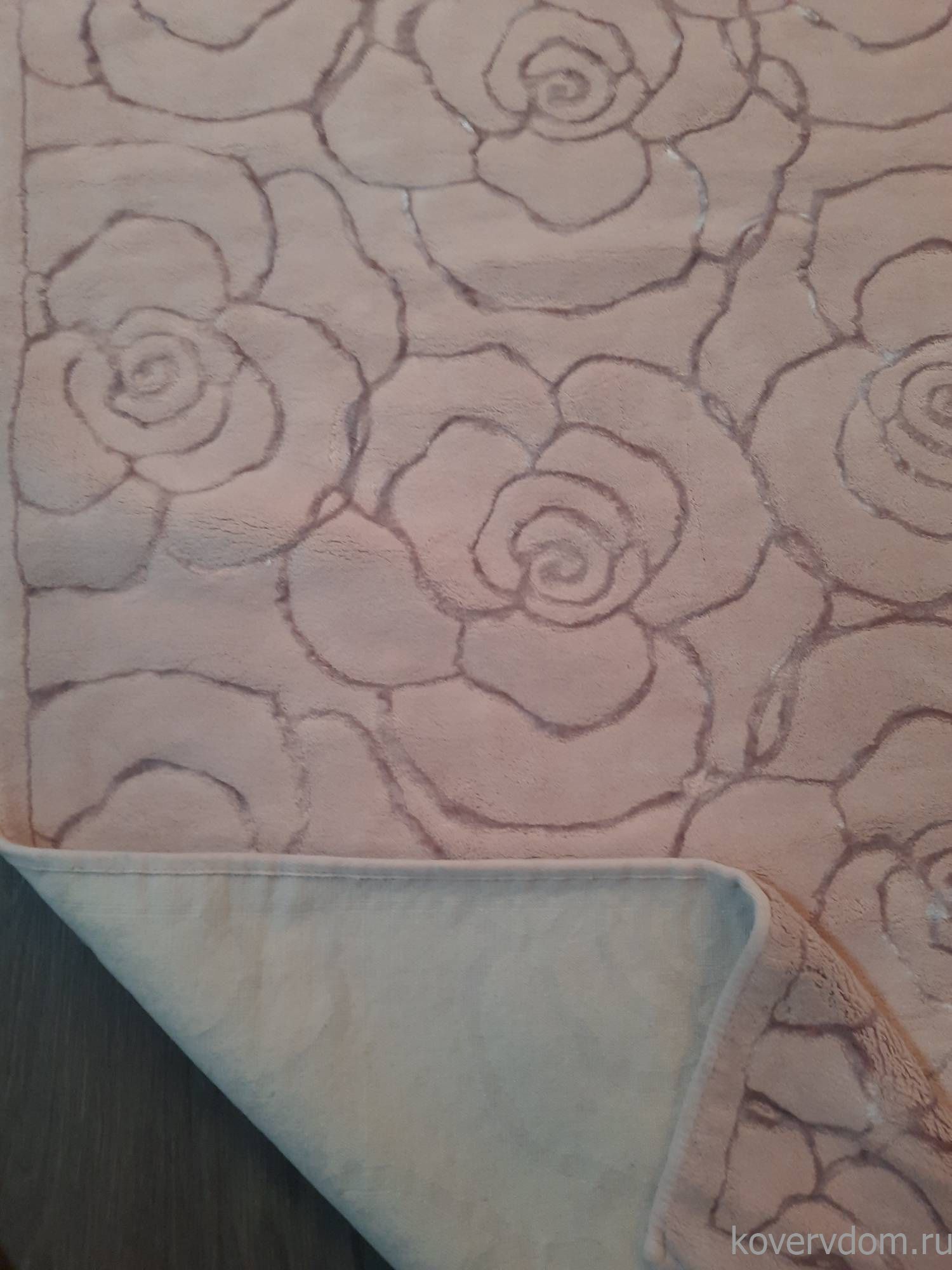 Ковер с цветами Deco Deco - 016 Розовый