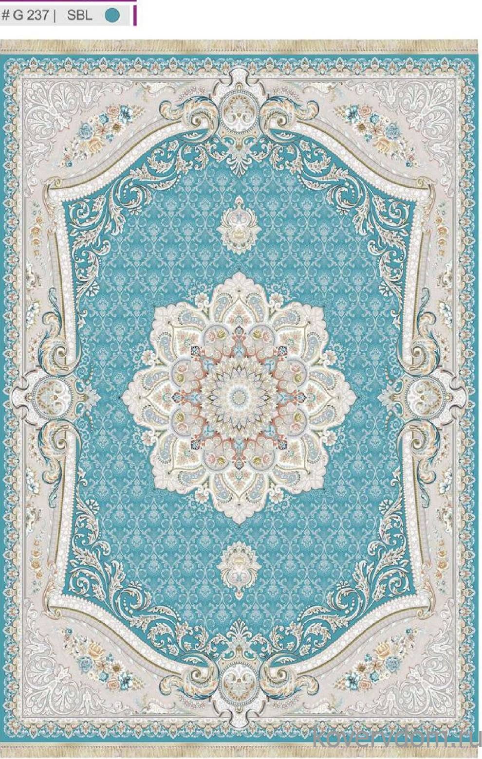 Ковер FILI 1200 G237 SBL 000 Овал