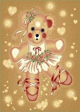 Круглый ковер Мишка