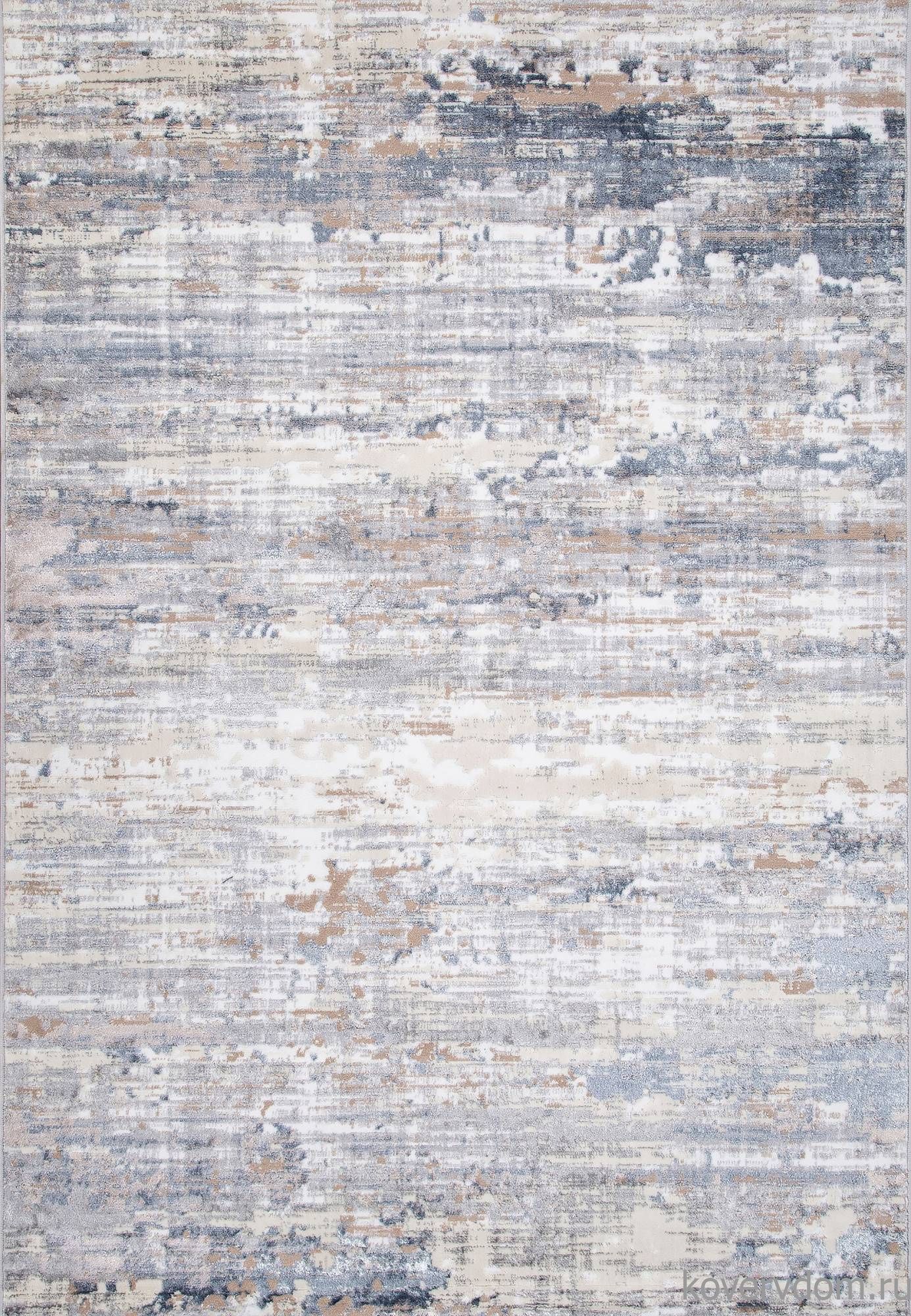 Ковер PERU D060A CREAM SHIRINK / BLUE FDY