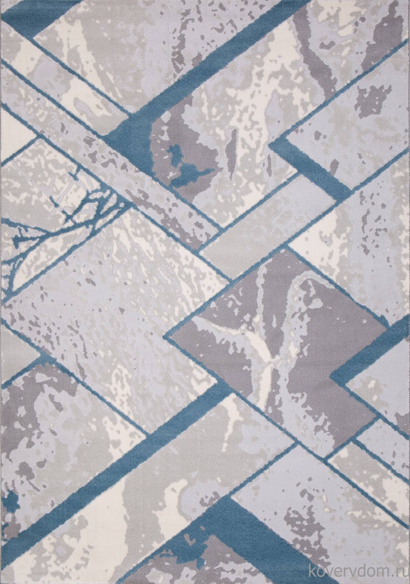 Ковер Valentino M011A D.GREY SHRINK / L.BLUE HEATSET Ковер Valentino M011A D.GREY SHRINK / L.BLUE HEATSET