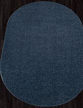 Ковер длинноворсовый LANA-A T600 BLUE Овал
