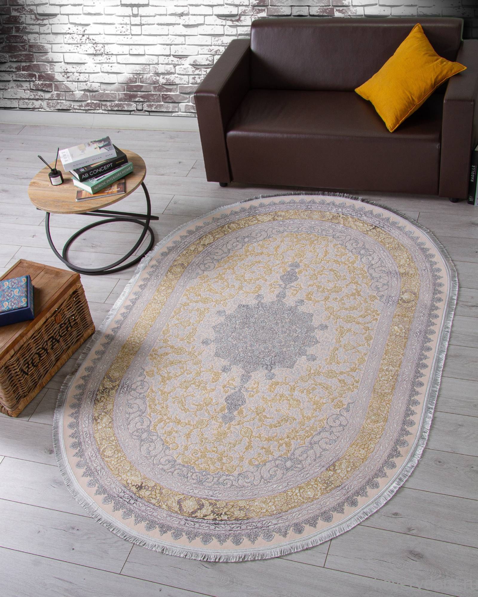 Ковер FARSI 1200 127090 000 Овал