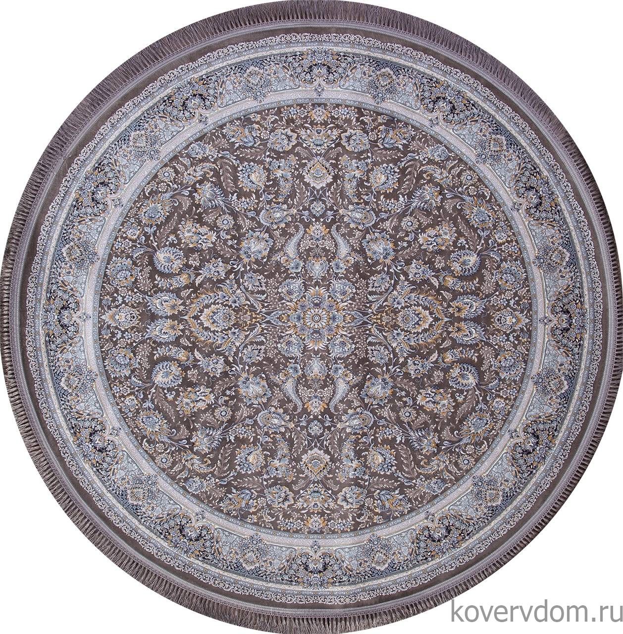 Ковер FARSI 1200 G256 GRAY Круг Ковер FARSI 1200 G256 GRAY Круг