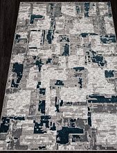 Круглый ковер PALERMO F288 GRAY