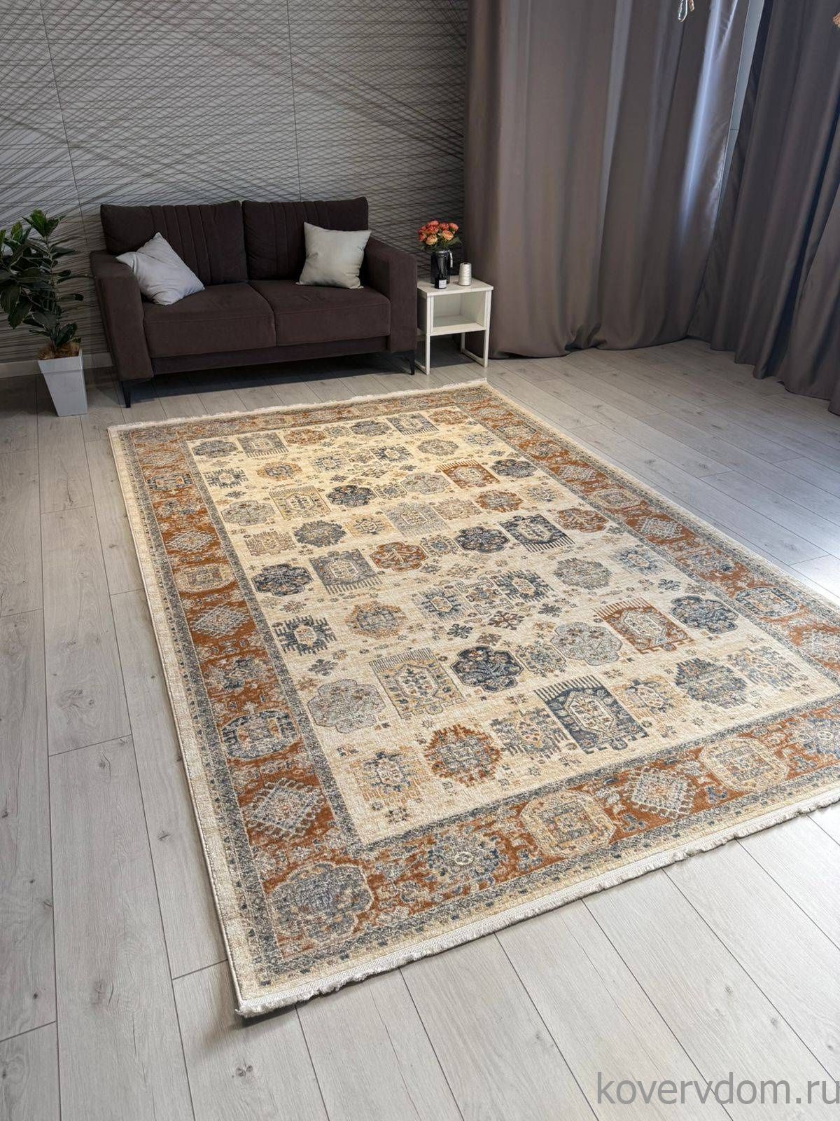 Ковер ZUMMA F596 ORANGE