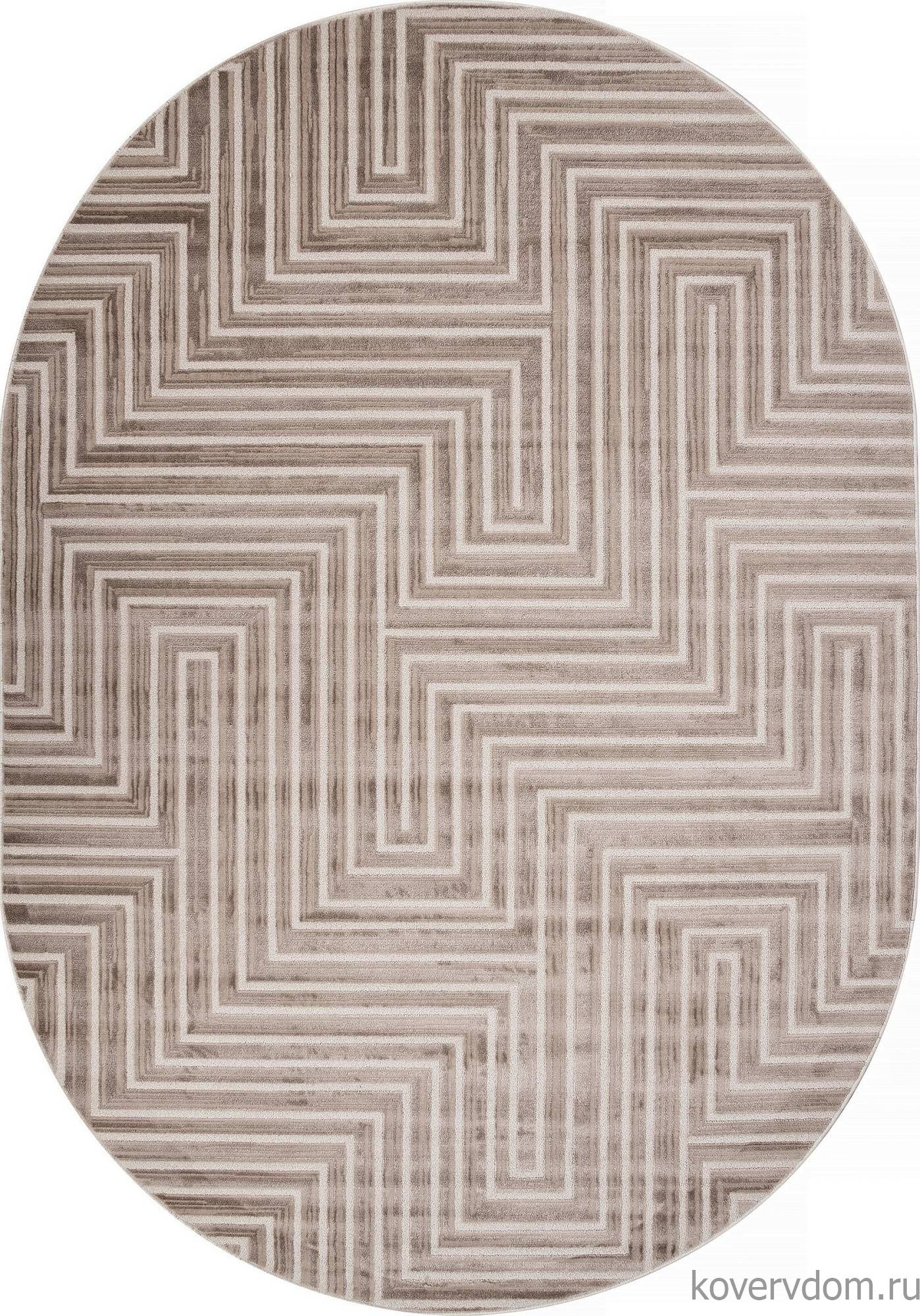 Ковер DIOS F412 BEIGE Овал