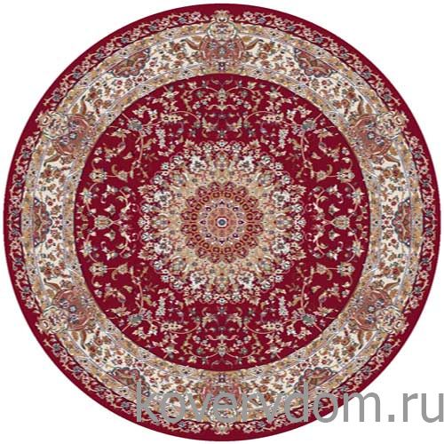 Ковер SHAHREZA D206 RED Круг