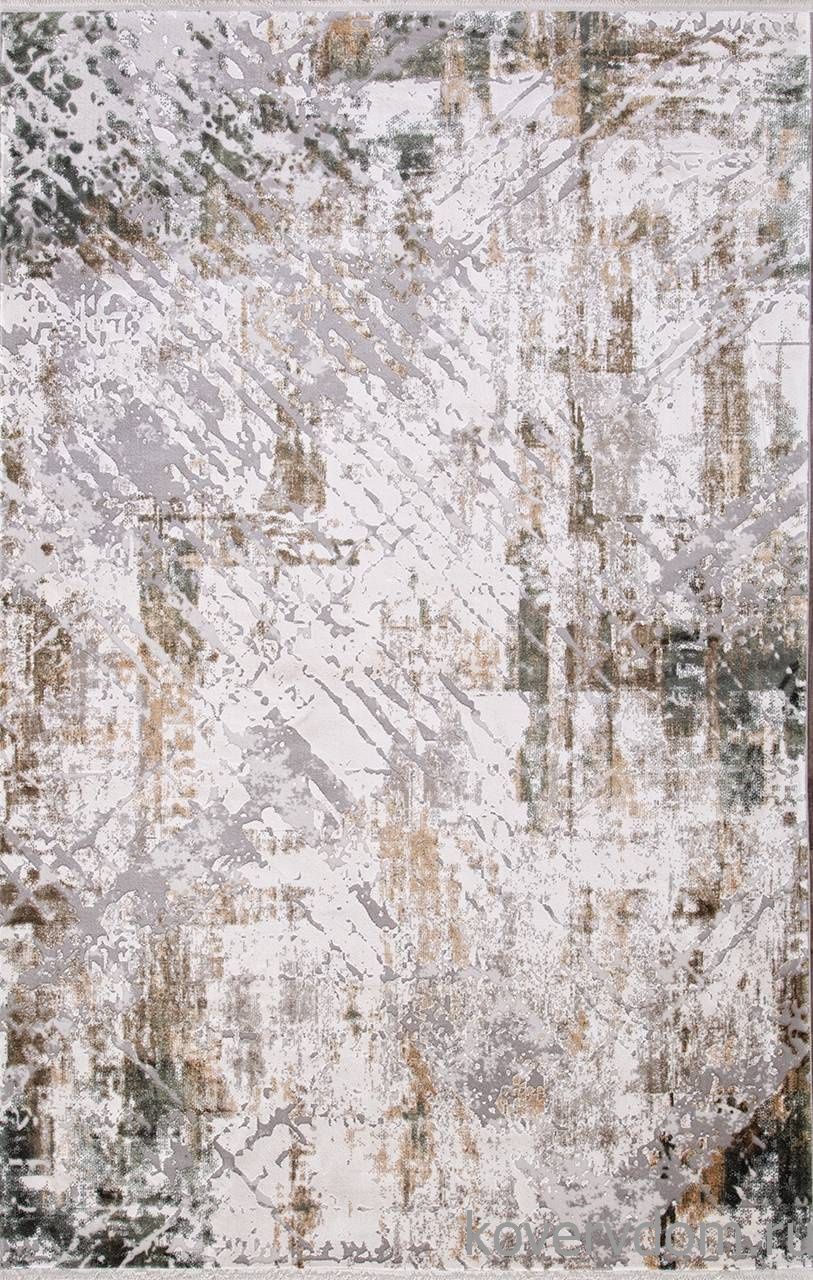 Ковер ALLURES 12123 CREAM / GREEN Ковер ALLURES 12123 CREAM / GREEN